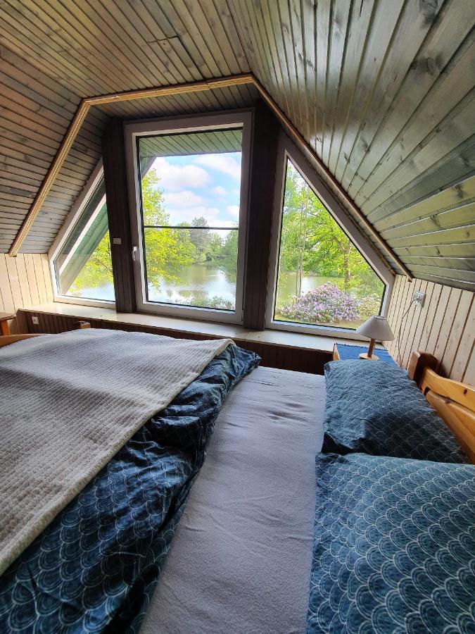 Ferienhaus Blauer See Mit Optionalem Hot-Tub Бокгорн Екстер'єр фото
