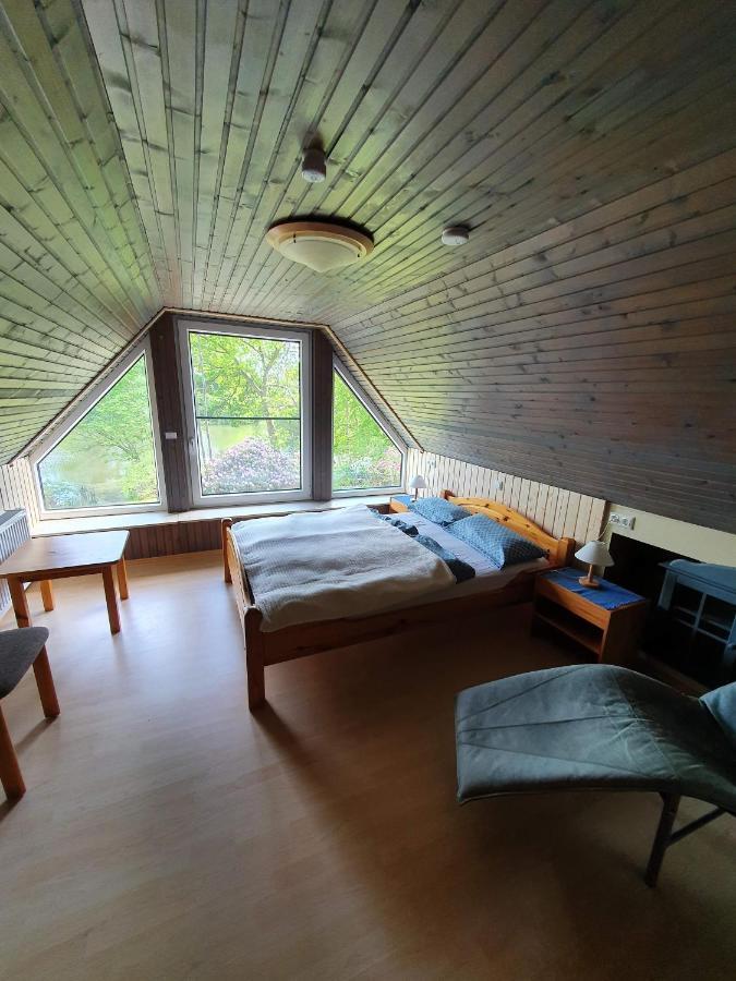 Ferienhaus Blauer See Mit Optionalem Hot-Tub Бокгорн Екстер'єр фото